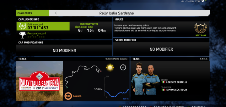 WRC 7 Challenge Cup 3. týden