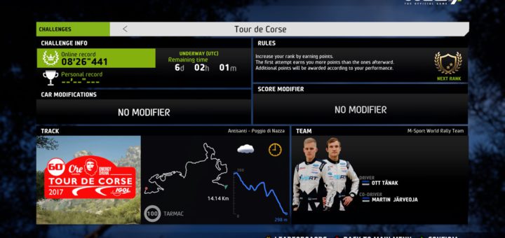 WRC 7 Challenge Cup 4. týden