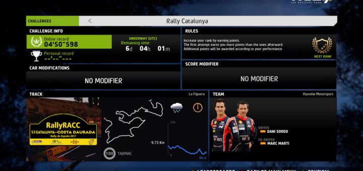 WRC 7 Challenge Cup 5. týden