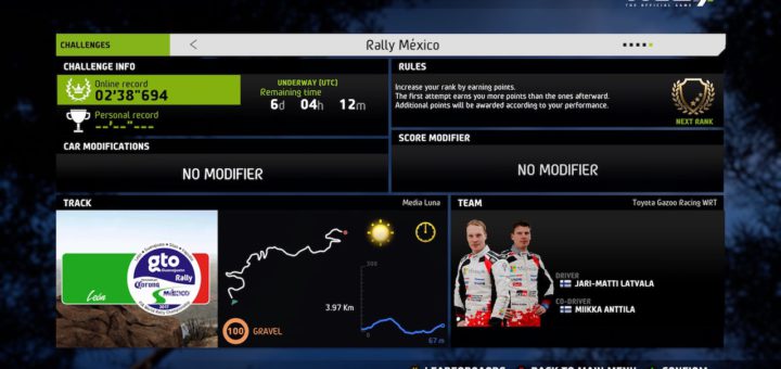 WRC 7 Challenge Cup 7. týden