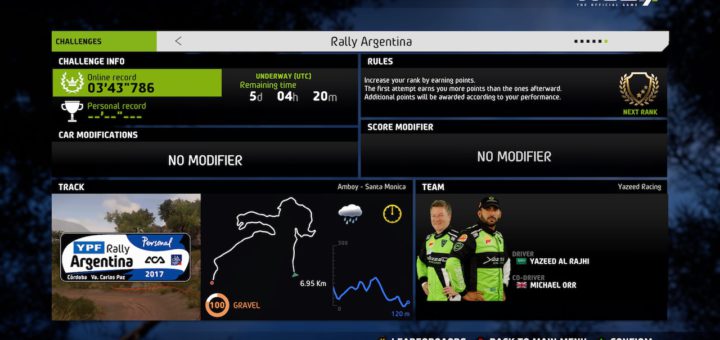 WRC 7 Challenge Cup 8. týden